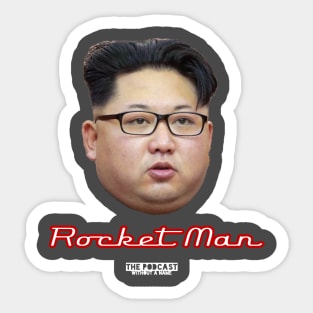 Rocket Man Sticker